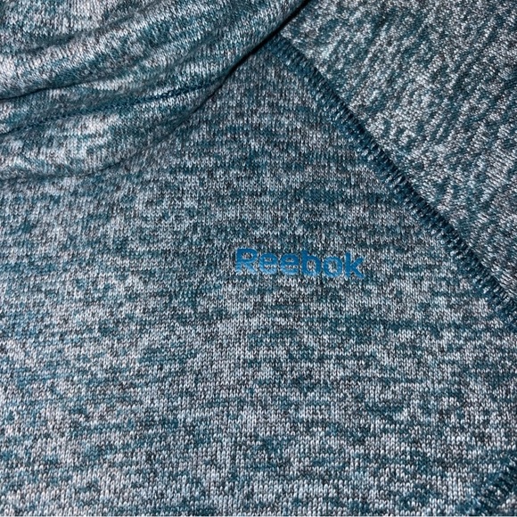 Reebok Blue Turtleneck Sweater with High Collar - Picture 5 of 6